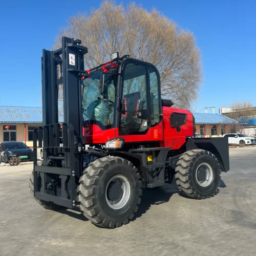 3.5t Rear-Steering Rough Terrain Forklift