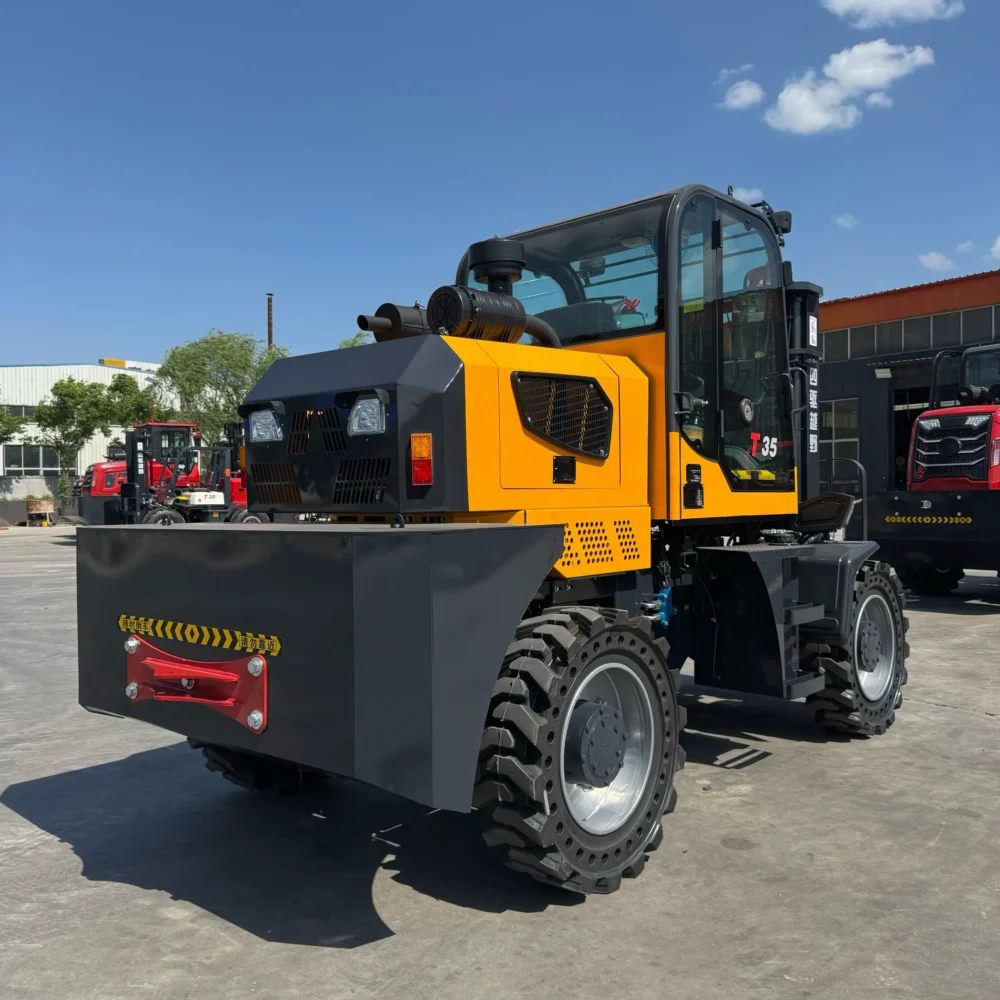 3.5t Rear-Steering Rough Terrain Forklift