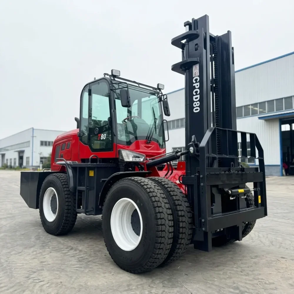 8t Rough Terrain Forklift