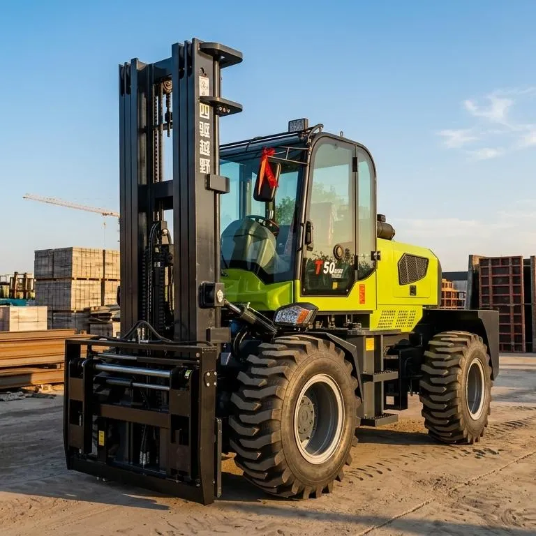 5t Rear-Steering Rough Terrain Forklift