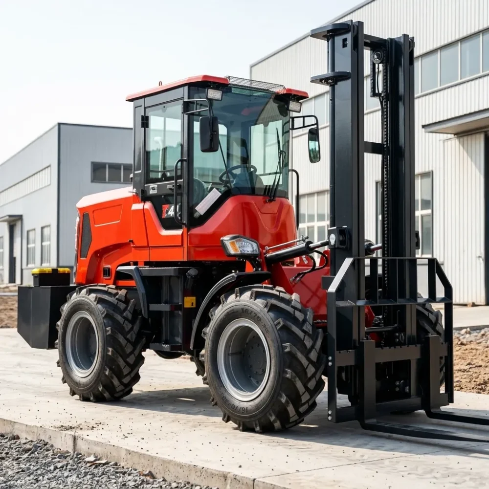 4t Rough Terrain Forklift